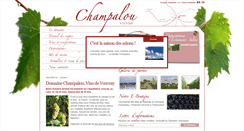 Desktop Screenshot of champalou.com